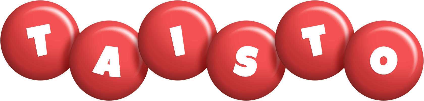 Taisto candy-red logo