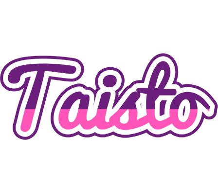 Taisto cheerful logo