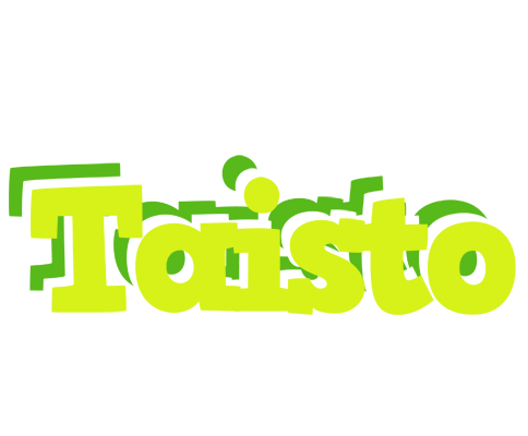 Taisto citrus logo