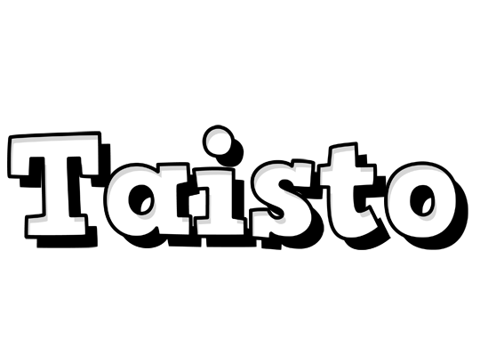 Taisto snowing logo