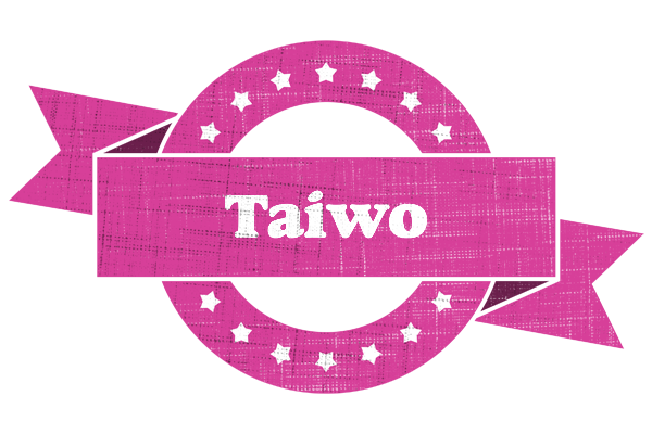 Taiwo beauty logo