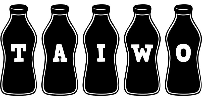 Taiwo bottle logo
