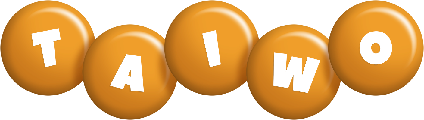 Taiwo candy-orange logo