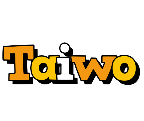 Taiwo cartoon logo