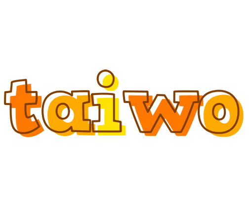 Taiwo desert logo