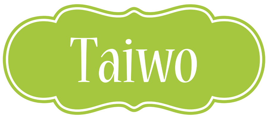 Taiwo family logo