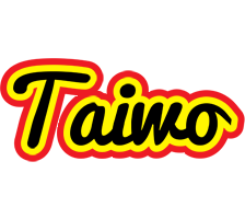 Taiwo flaming logo