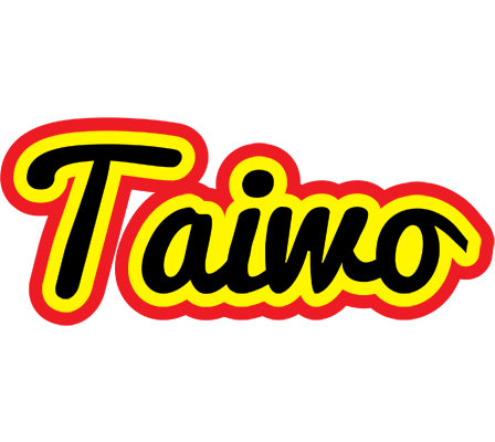 Taiwo flaming logo