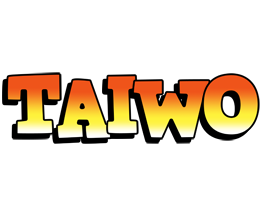 Taiwo sunset logo