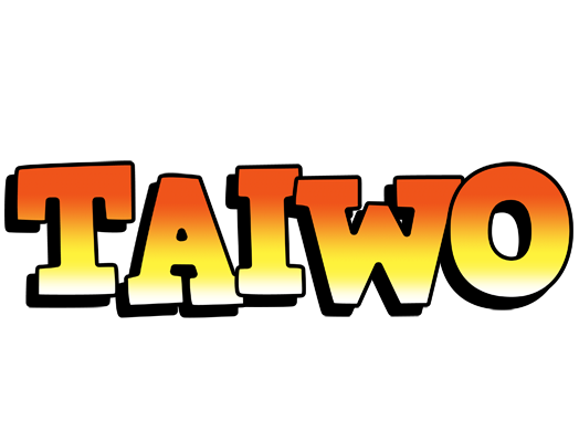 Taiwo sunset logo