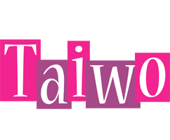 Taiwo whine logo