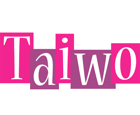 Taiwo whine logo