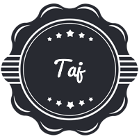 Taj badge logo