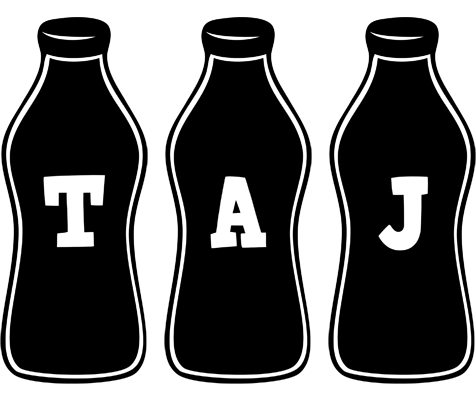 Taj bottle logo