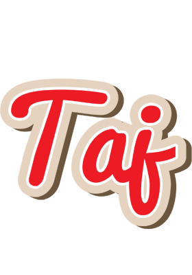 Taj chocolate logo