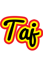 Taj flaming logo