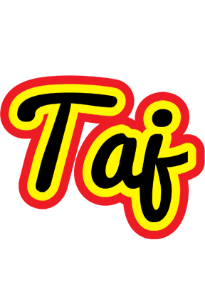 Taj flaming logo