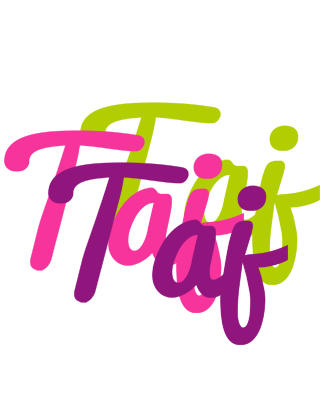 Taj flowers logo