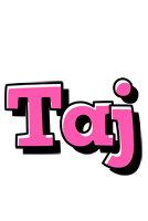 Taj girlish logo