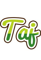 Taj golfing logo