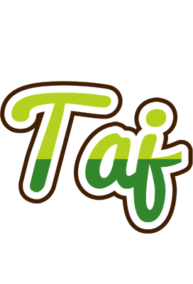 Taj golfing logo