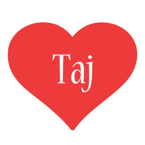 Taj love logo