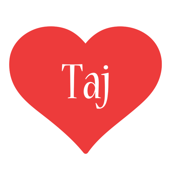 Taj love logo