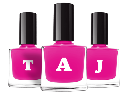 Taj nails logo