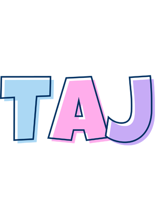 Taj pastel logo