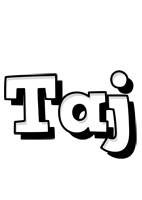 Taj snowing logo