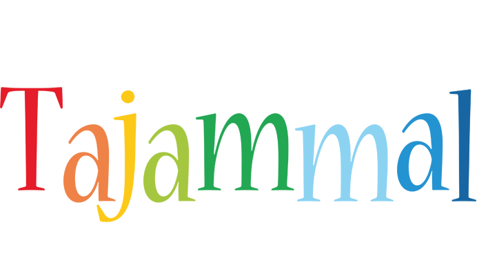 Tajammal birthday logo