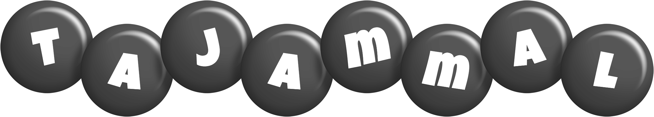 Tajammal candy-black logo