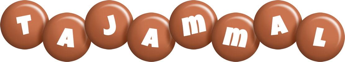 Tajammal candy-brown logo