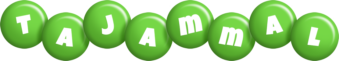 Tajammal candy-green logo