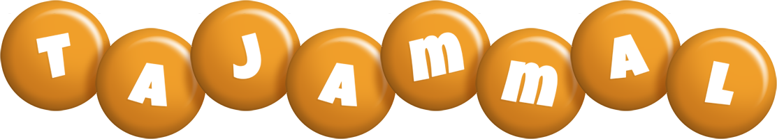 Tajammal candy-orange logo