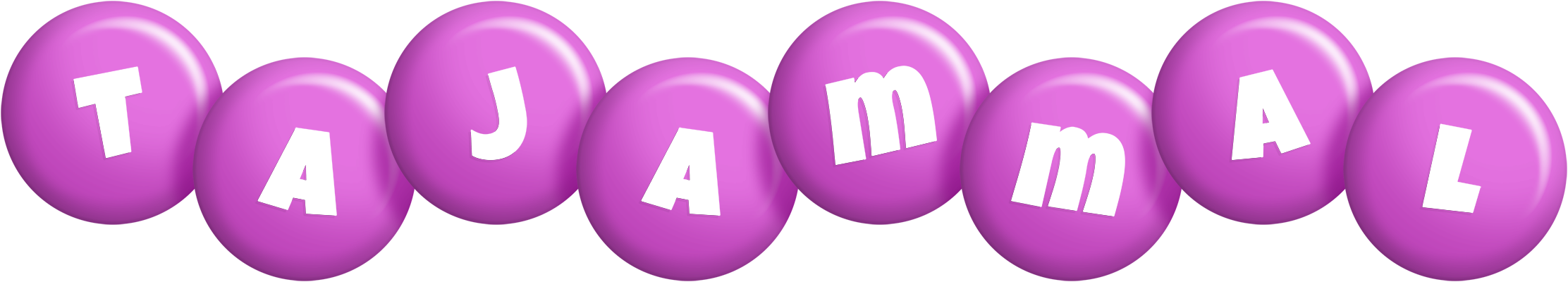 Tajammal candy-purple logo