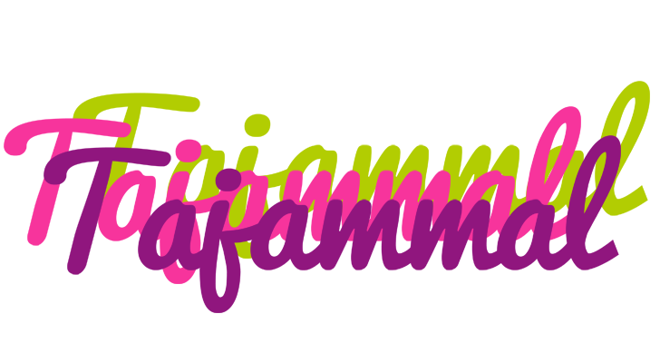 Tajammal flowers logo