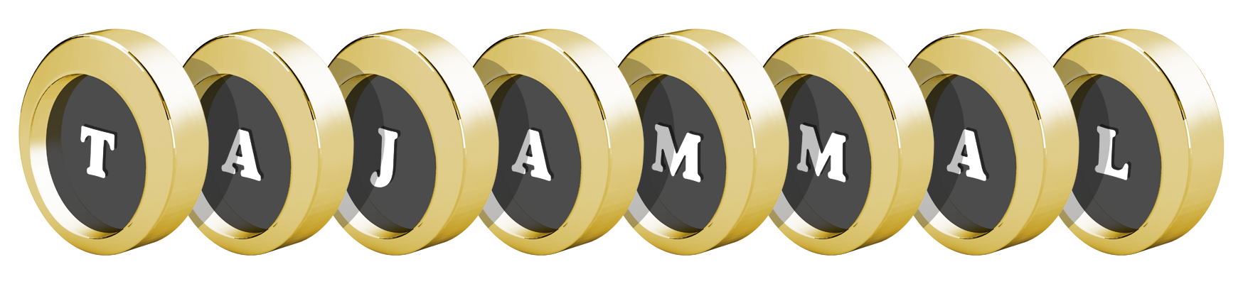 Tajammal gold logo