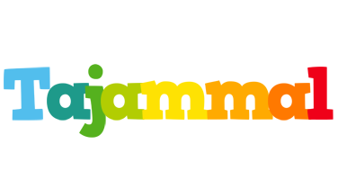 Tajammal rainbows logo