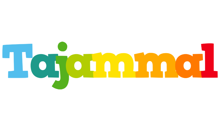 Tajammal rainbows logo