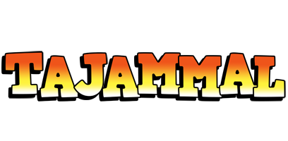 Tajammal sunset logo