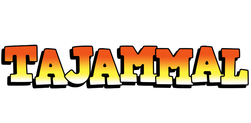 Tajammal sunset logo
