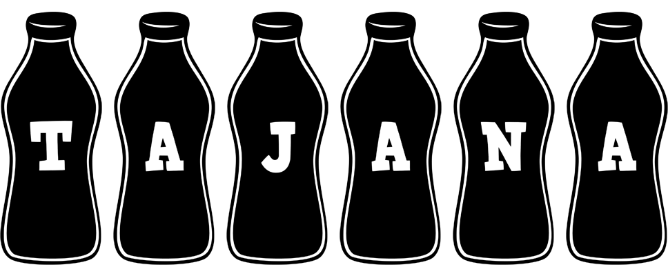 Tajana bottle logo