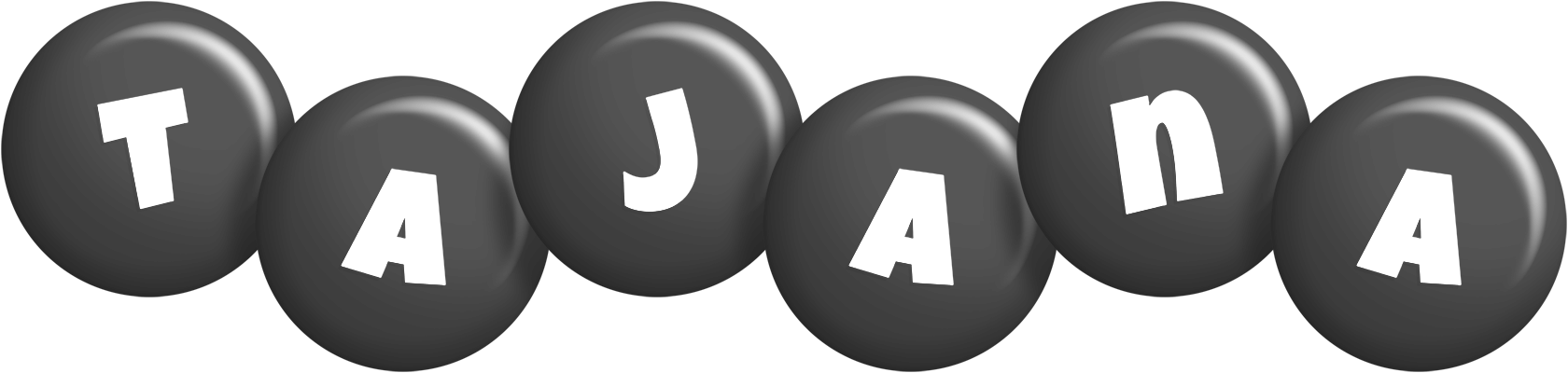 Tajana candy-black logo