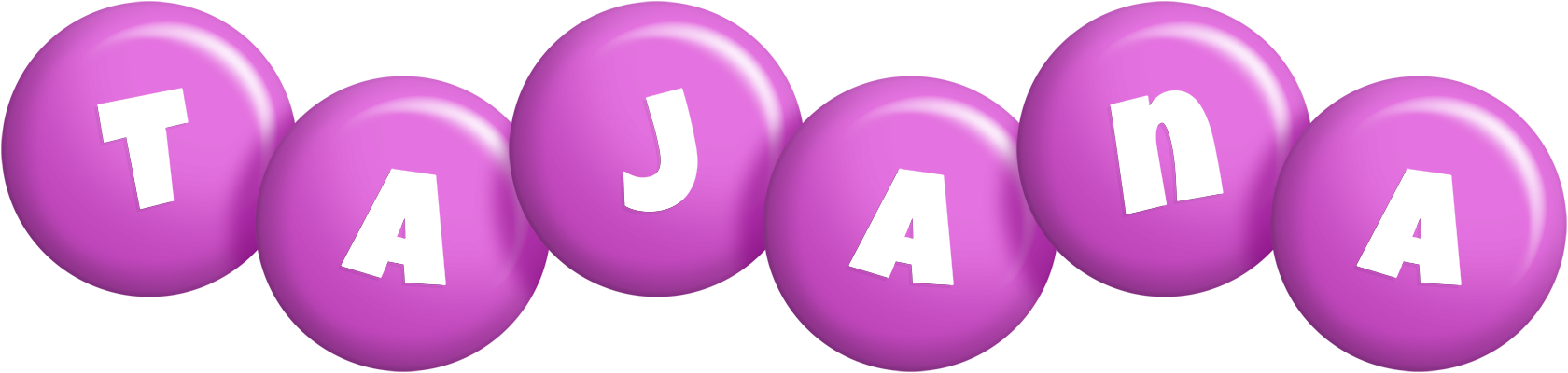 Tajana candy-purple logo