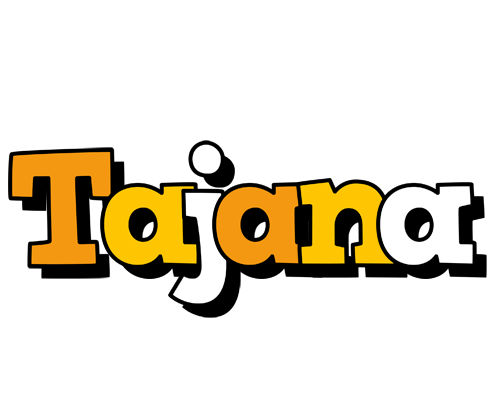 Tajana cartoon logo