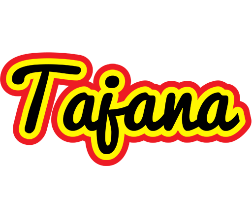 Tajana flaming logo