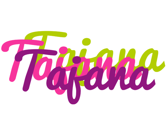 Tajana flowers logo