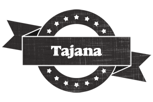 Tajana grunge logo