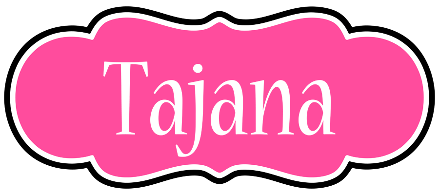 Tajana invitation logo